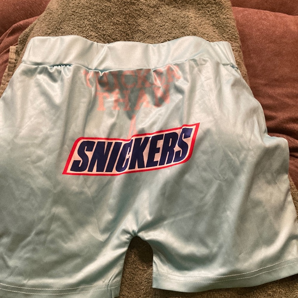 Snack shorts sky blue